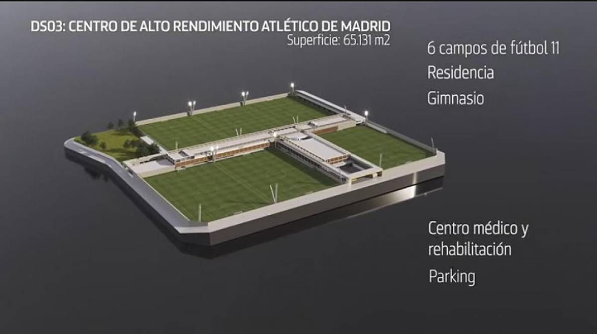 El Atlético de Madrid cambia el nombre de su estadio y presenta su espectacular centro de entrenamiento