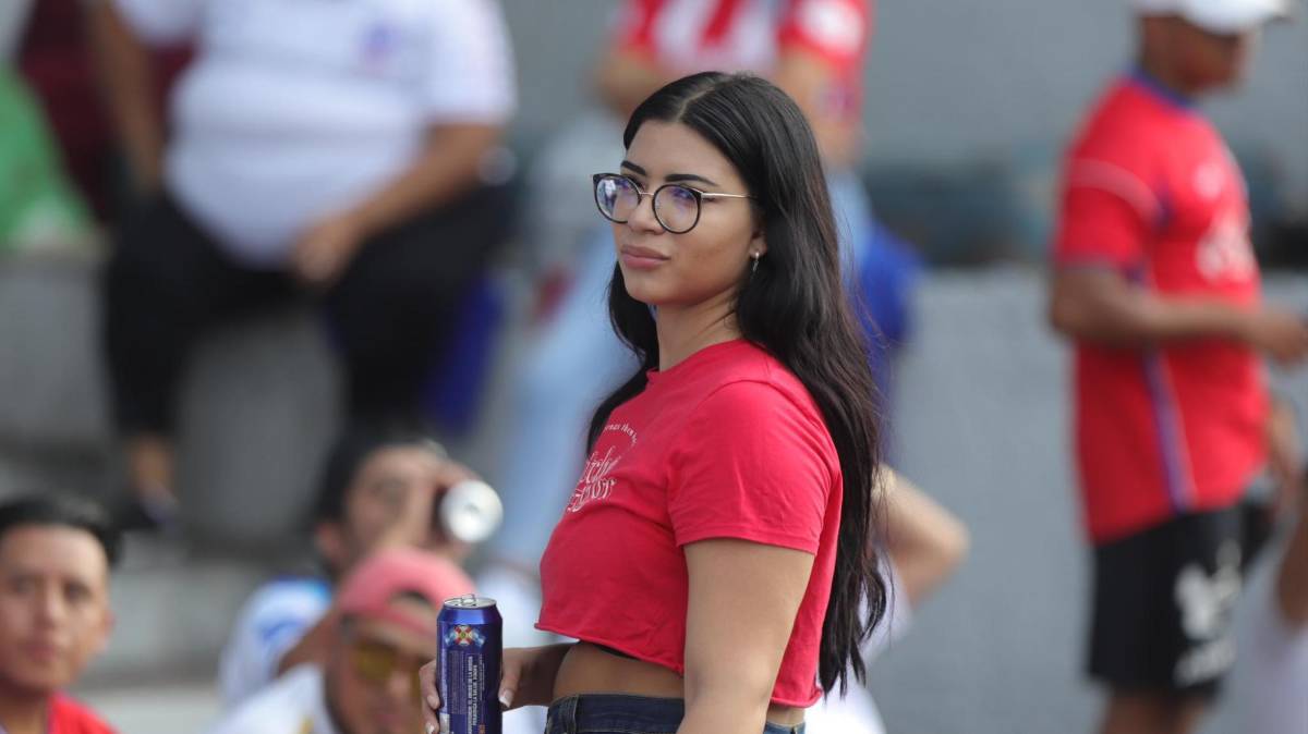 ¡Robaron suspiros! Las hermosas mujeres que enamoraron en la final Olimpia - Marathón en Tegucigalpa (FOTOS)