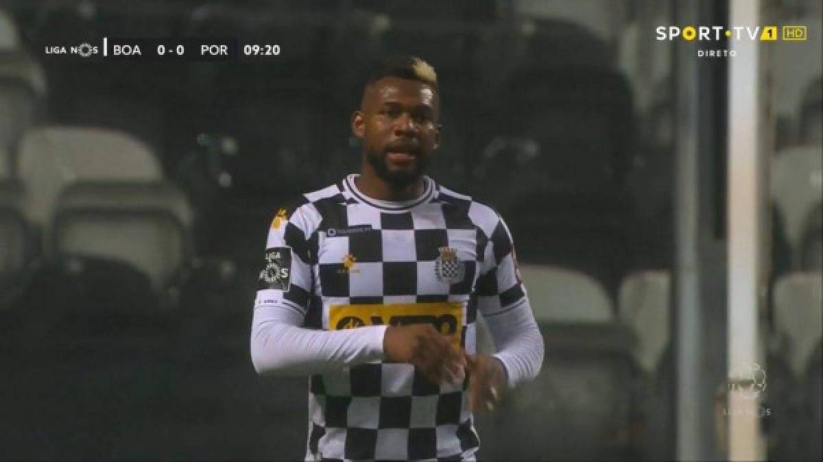 Boavista-Porto: Jorge Benguché tuvo un duelo férreo con Pepe y Alberth Elis debutó