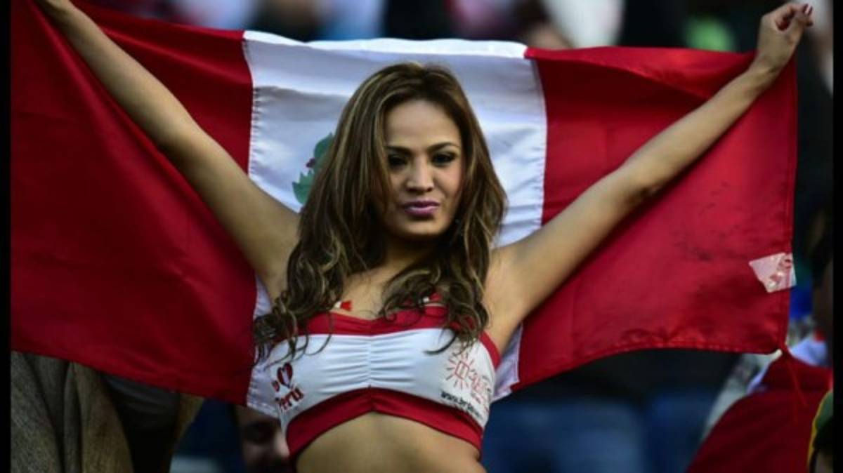 ¡Espectacular! La novia de Perú que apoyará con todo en Rusia