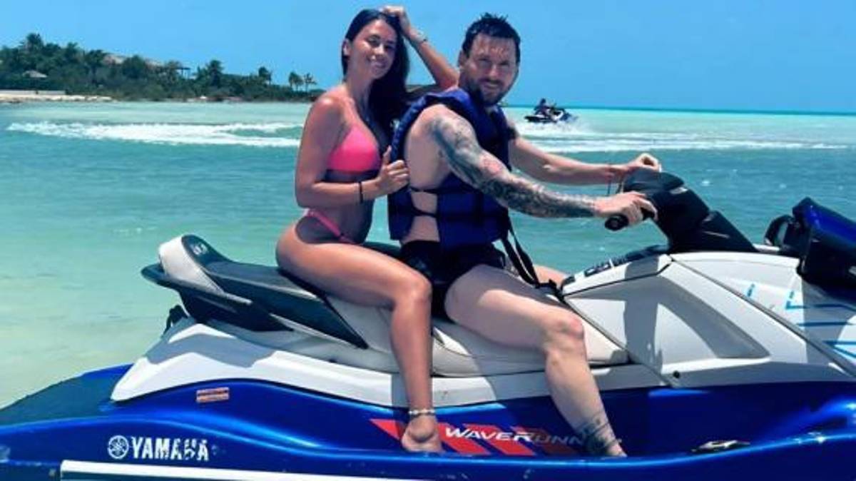 Qué tiene Messi en las rodillas y Antonela deslumbra: Así son las vacaciones de Leo antes de unirse al Inter de Miami