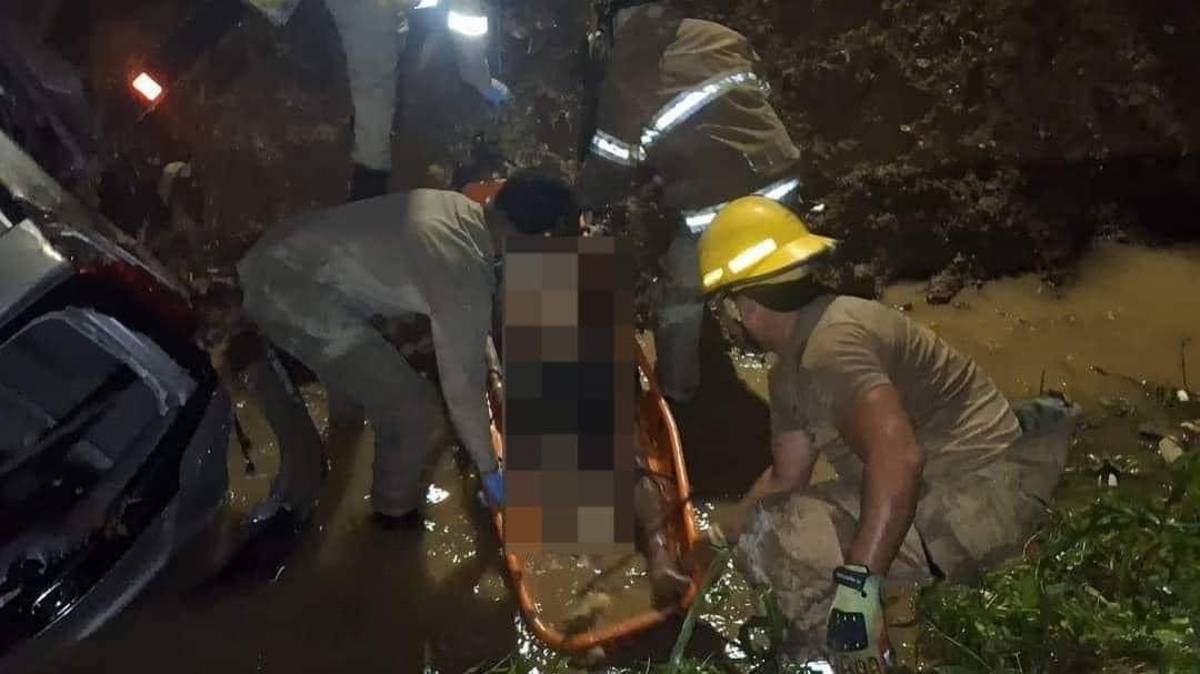 Sensibles imágenes del accidente donde falleció Demetri Gordon, futbolista del Olimpia