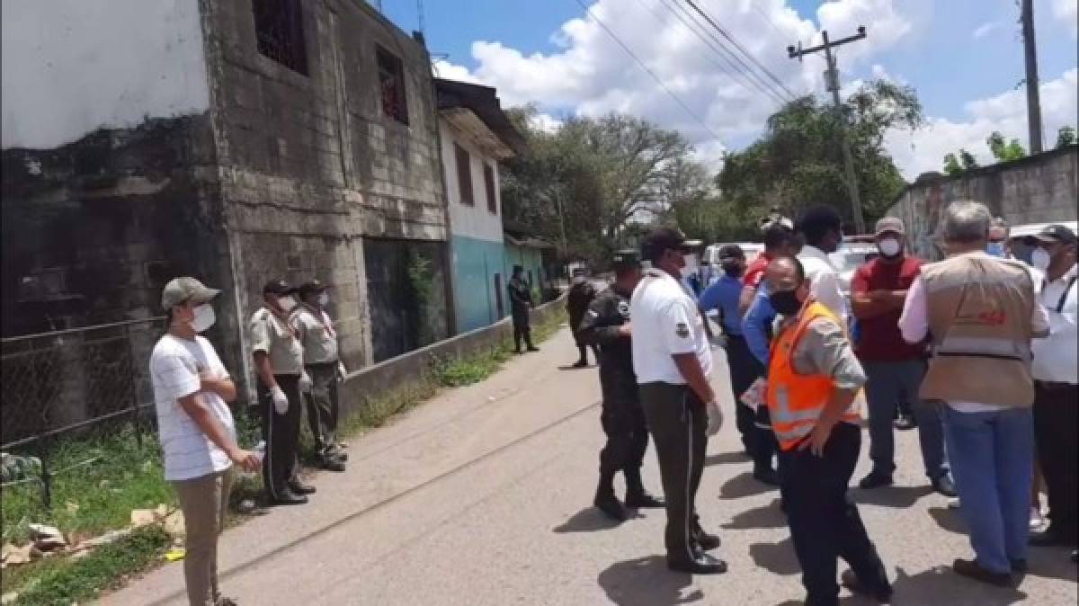 Así luce Vista Hermosa, la colonia donde vivía el primer muerto por coronavirus en Honduras