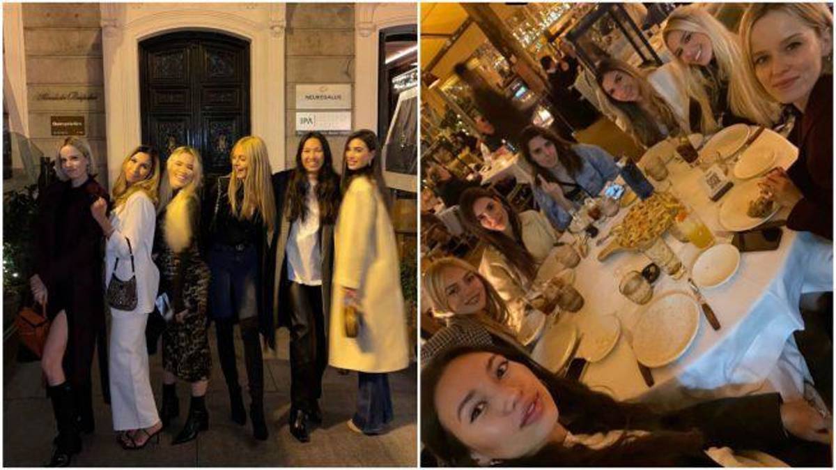 ¿Quién hizo el grupo? Así fue la cena de las parejas de los jugadores del Real Madrid: Tres quedaron fuera