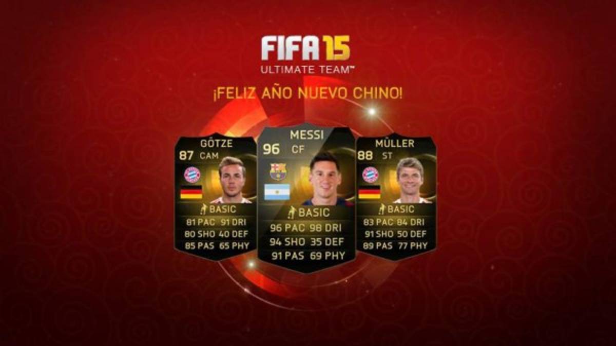 Lionel Messi en el equipo de la semana de Ultimate Team
