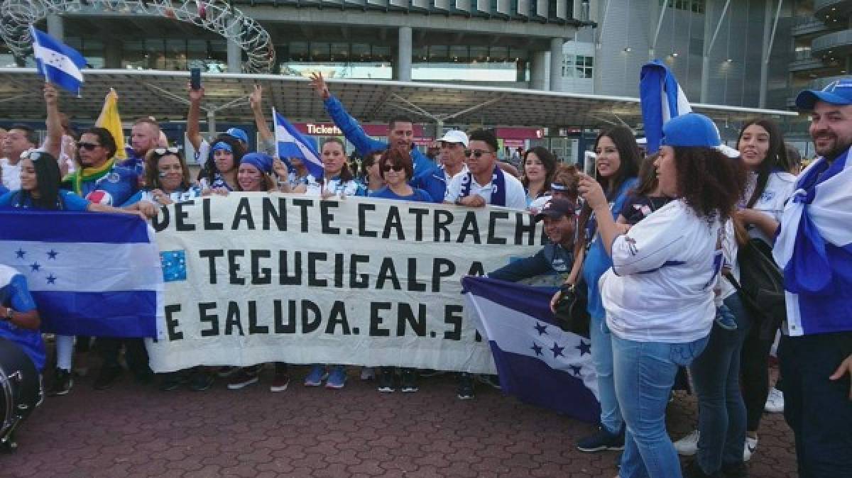 Así es el espectacular ambiente en el ANZ Stadium de Sídney para el Australia-Honduras