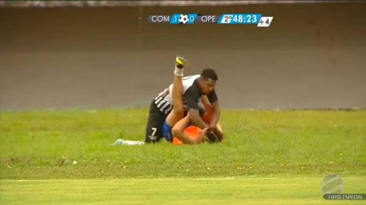 Los jugadores que perdieron la cabeza y agredieron a un recogebalones