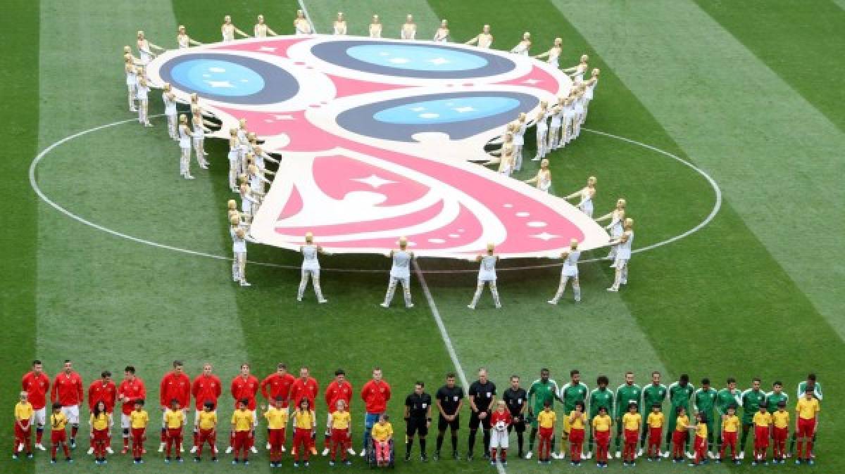 Robbie Williams se robó el show en la inauguración del Mundial Rusia 2018