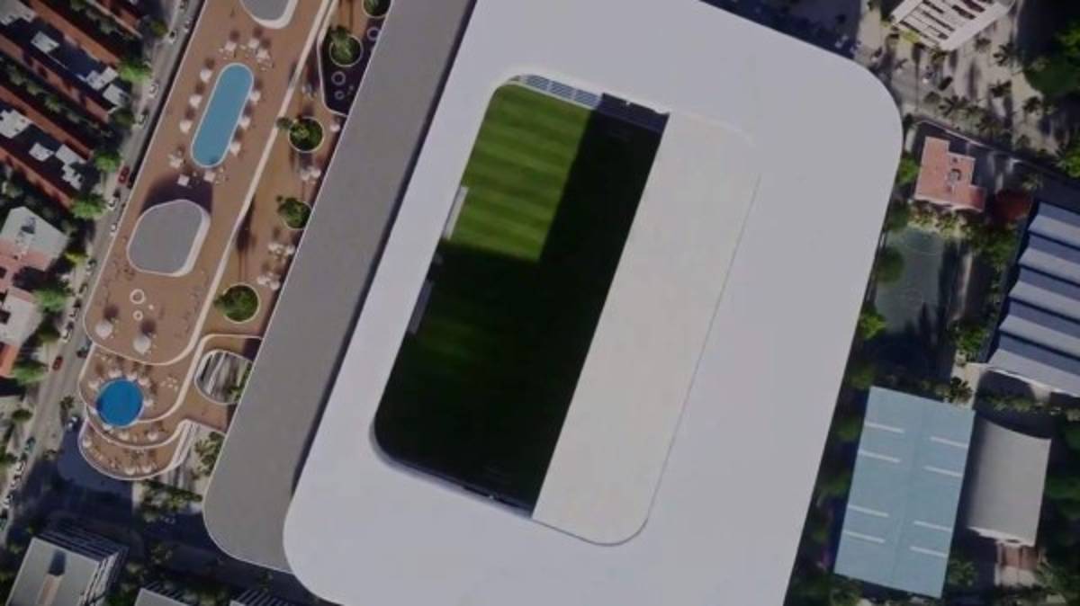 El estadio de 'Champions' que va a construir el Marbella FC: Centro comercial y hasta piscina