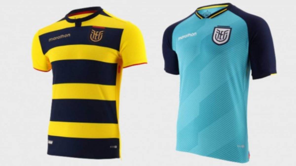 Argentina es la más criticada: Las 20 camisas oficiales de las selecciones de la Copa América