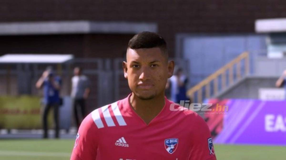 Con cinco nuevas caras: Así lucen los futbolistas hondureños en el FIFA 21