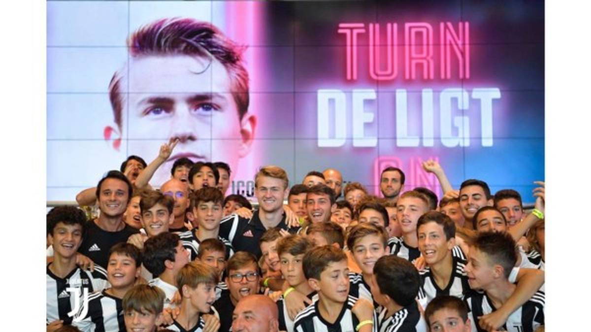 ¿Cómo fue recibido? Así fue el primer día de De Ligt con la Juventus y sus nuevos compañeros