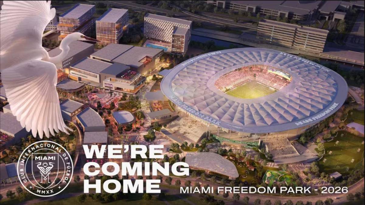 La nueva casa de Messi: El Inter de Miami presentó su majestuoso estadio de última generación