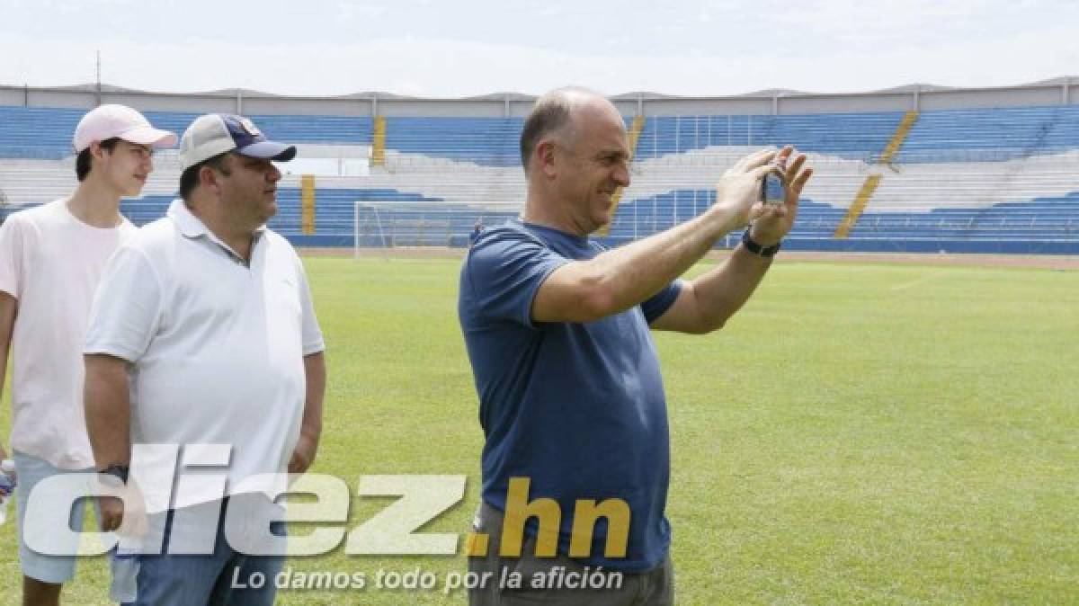 Por dentro y por fuera, así fue el amplio recorrido de Fabián Coito al estadio Olímpico