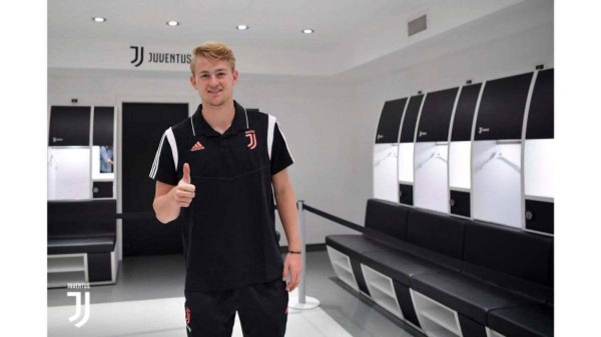 ¿Cómo fue recibido? Así fue el primer día de De Ligt con la Juventus y sus nuevos compañeros