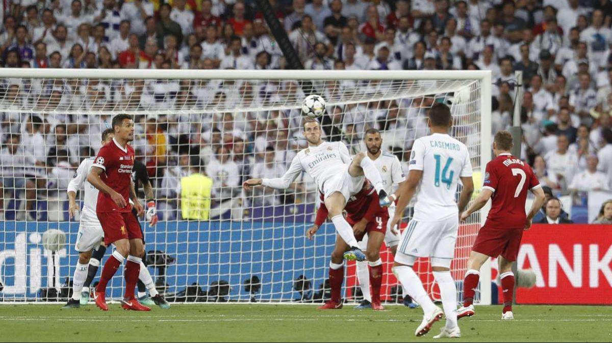 Gareth Bale anotó uno de los goles más bonitos en una final de Champions.