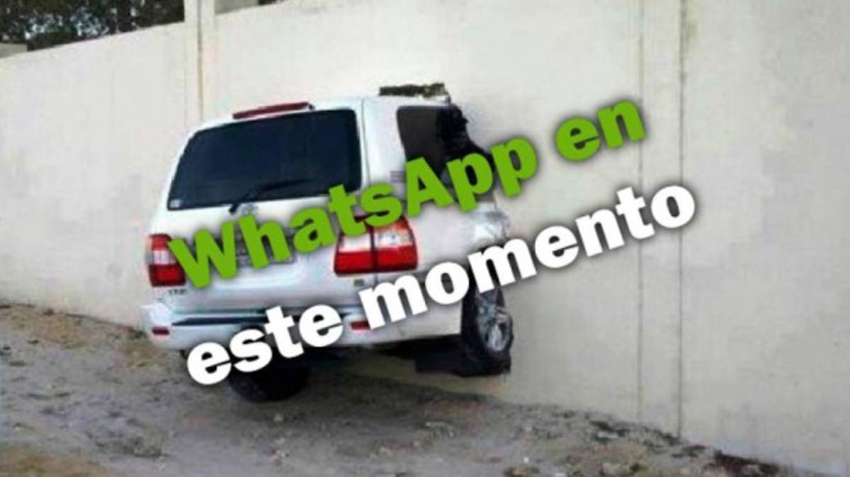 Se cae whatsapp y lo acribillan con duros memes