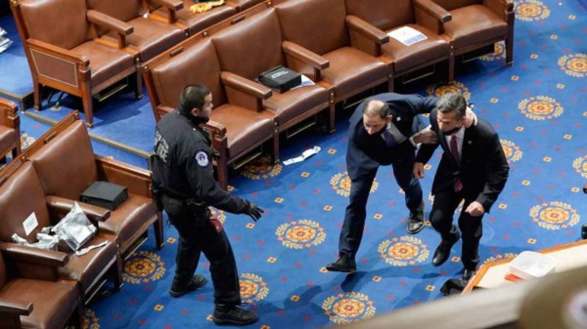 Seguidores de Donald Trump irrumpen en el Capitolio en Washington y generan caos