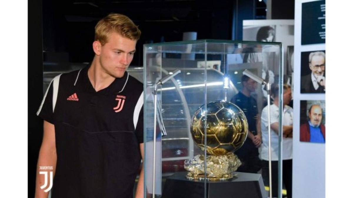 ¿Cómo fue recibido? Así fue el primer día de De Ligt con la Juventus y sus nuevos compañeros