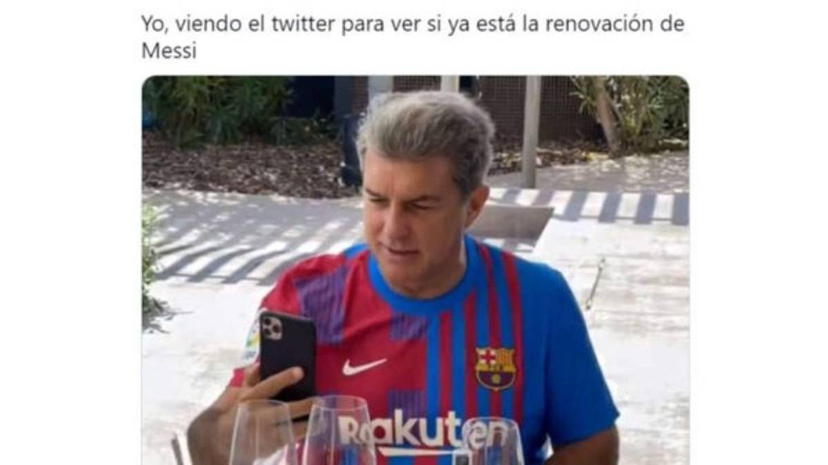 No perdonan: Los memes hacen pedazos a Barcelona y Laporta luego de que Messi quedara sin contrato
