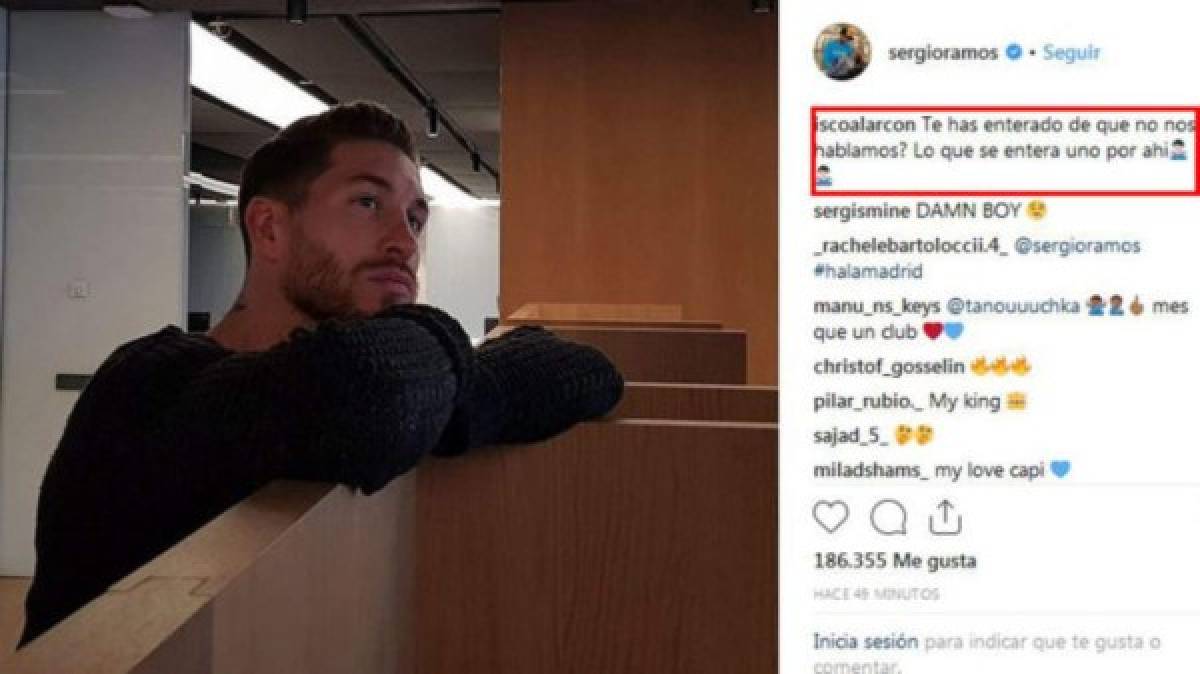 Isco a Ramos: ''¿Te has enterado de que no nos hablamos?''