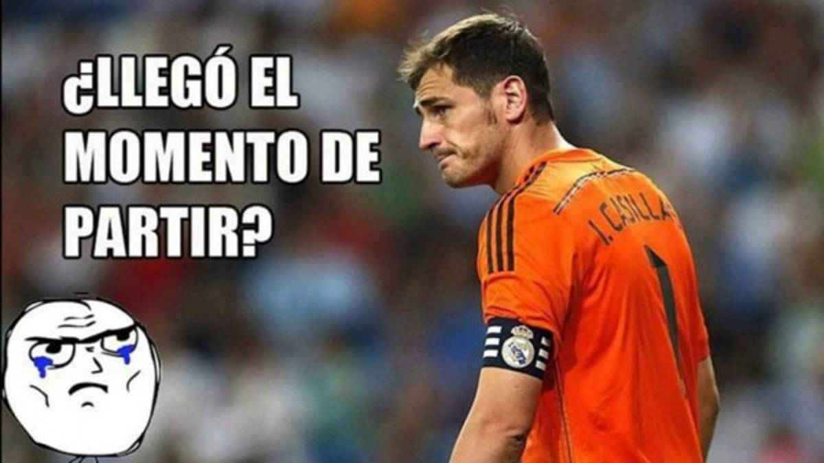 Los crueles memes que hacen sobre salida de Iker Casillas del Real Madrid