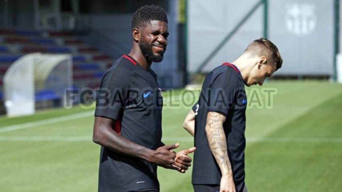 FOTOS: Choco Lozano entrenando al lado de Iniesta, Messi, Piqué y Suárez