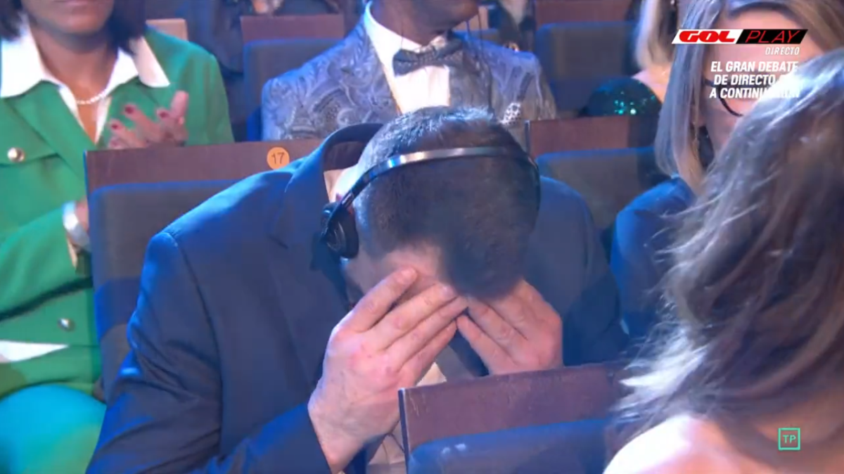 Las mejores fotos del The Best: Messi no paraba de sonreír al ver a sus compañeros y el futbolista que lloró; ¿y Laporta?