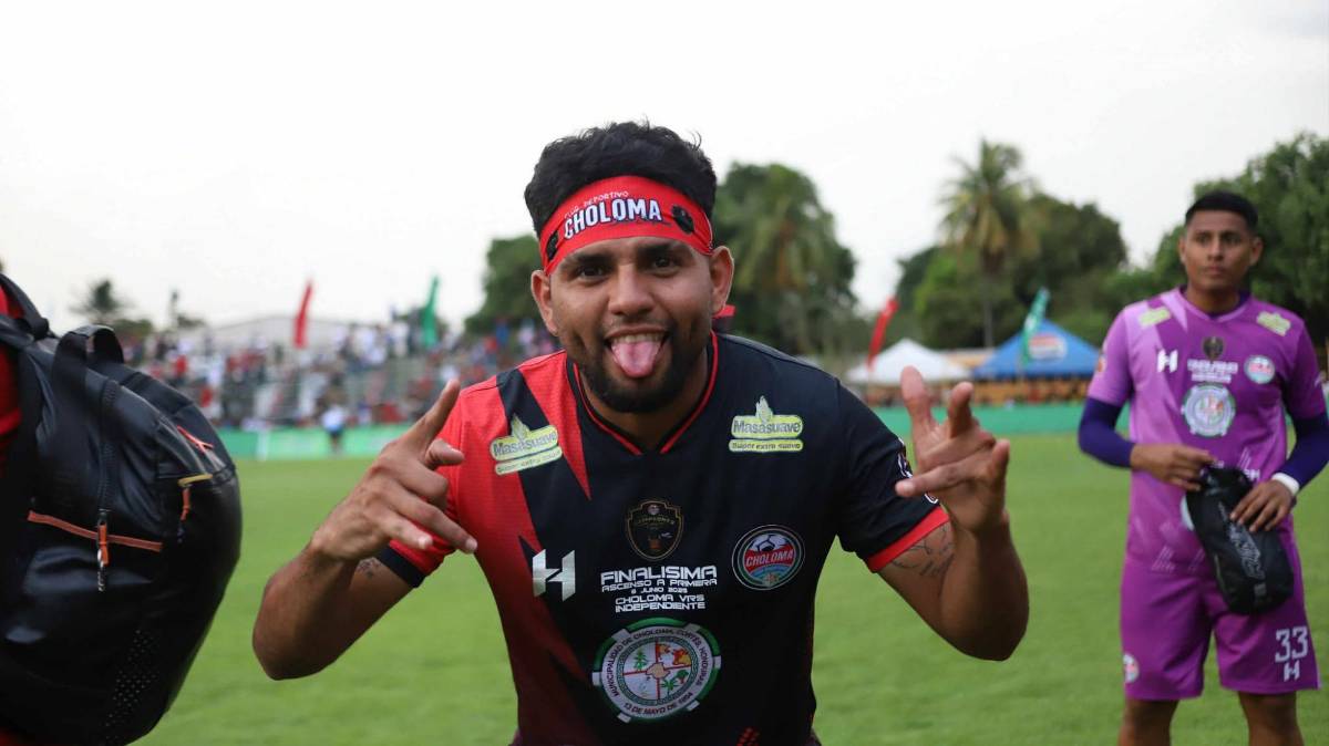 ¡Celebración y lágrimas! CD Choloma festeja por todo lo alto volver a la primera división de Honduras