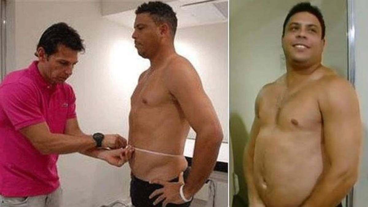 Los cambios físicos que han tenido las estrellas del fútbol