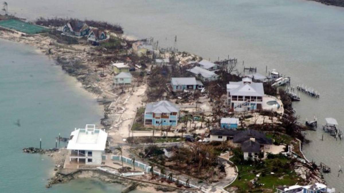 Devastador: Las impactantes imágenes que dejó el huracán Dorian en las Bahamas