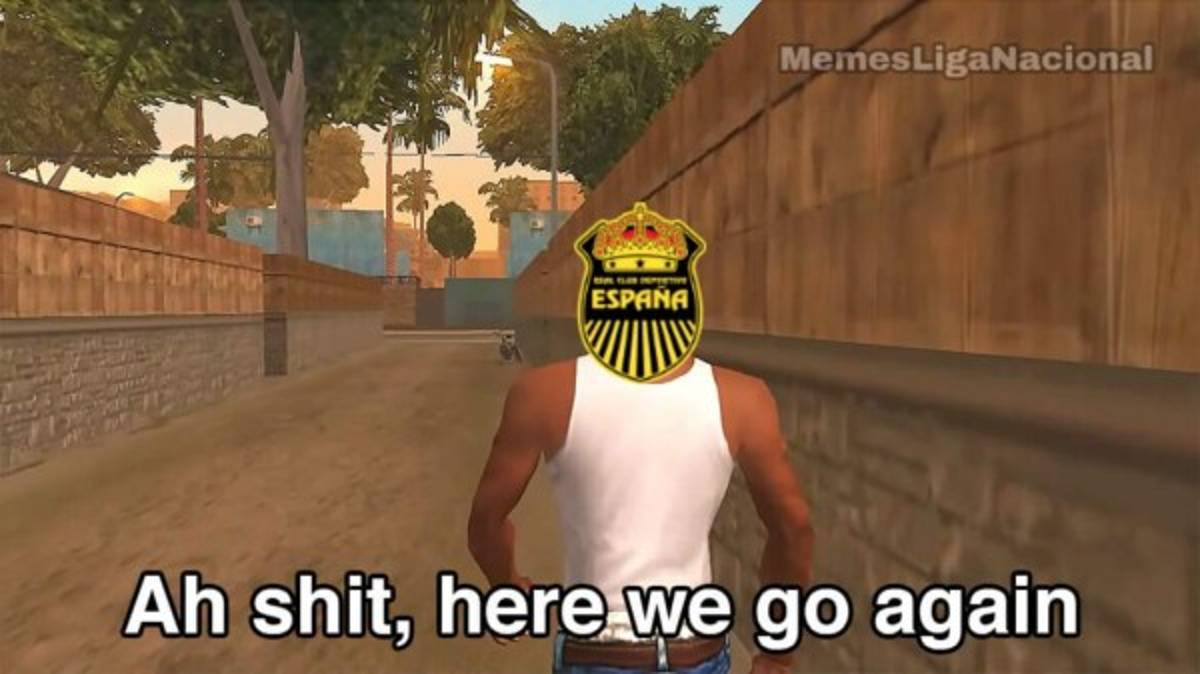 Imperdibles memes: Las burlas por la manita arbital a Olimpia y a Real España por su nuevo proceso