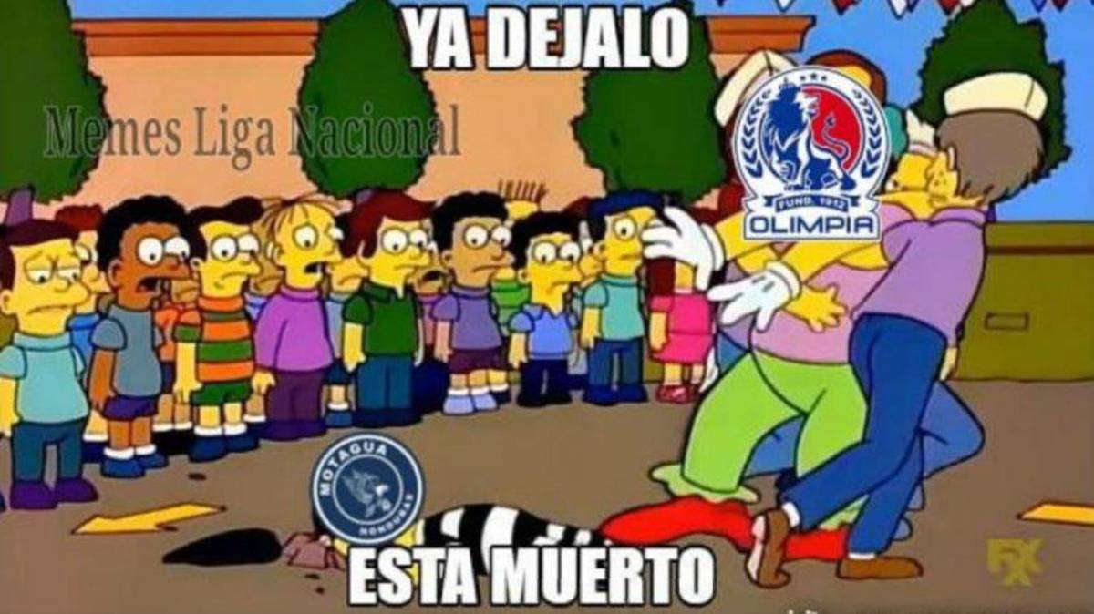 ¡Para reír! Los memes despedazan a Motagua por la paliza que sufrió ante Olimpia en el Morazán