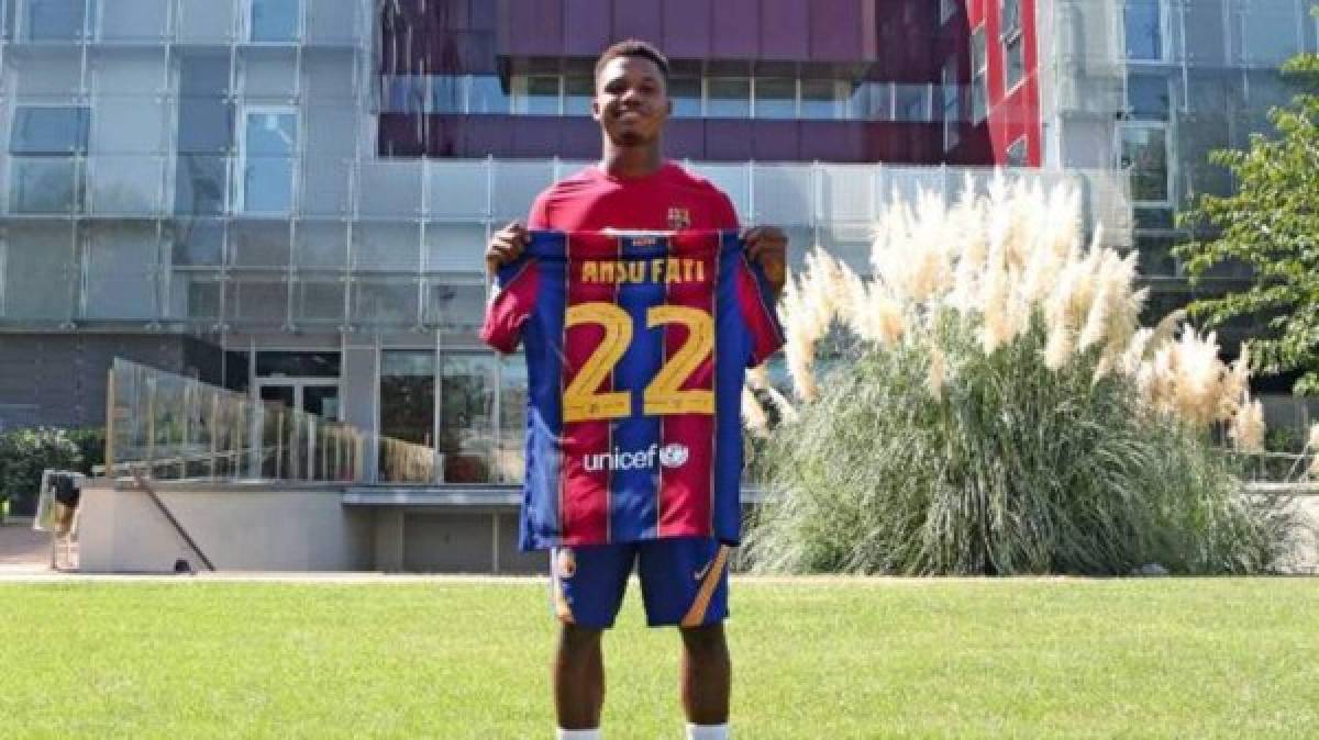 Con cambios: Los dorsales oficiales de la plantilla del Barcelona; seis jugadores con nuevo número