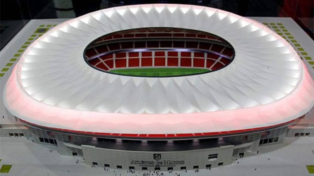 Así será el espectacular nuevo estadio del Atlético de Madrid en 2017