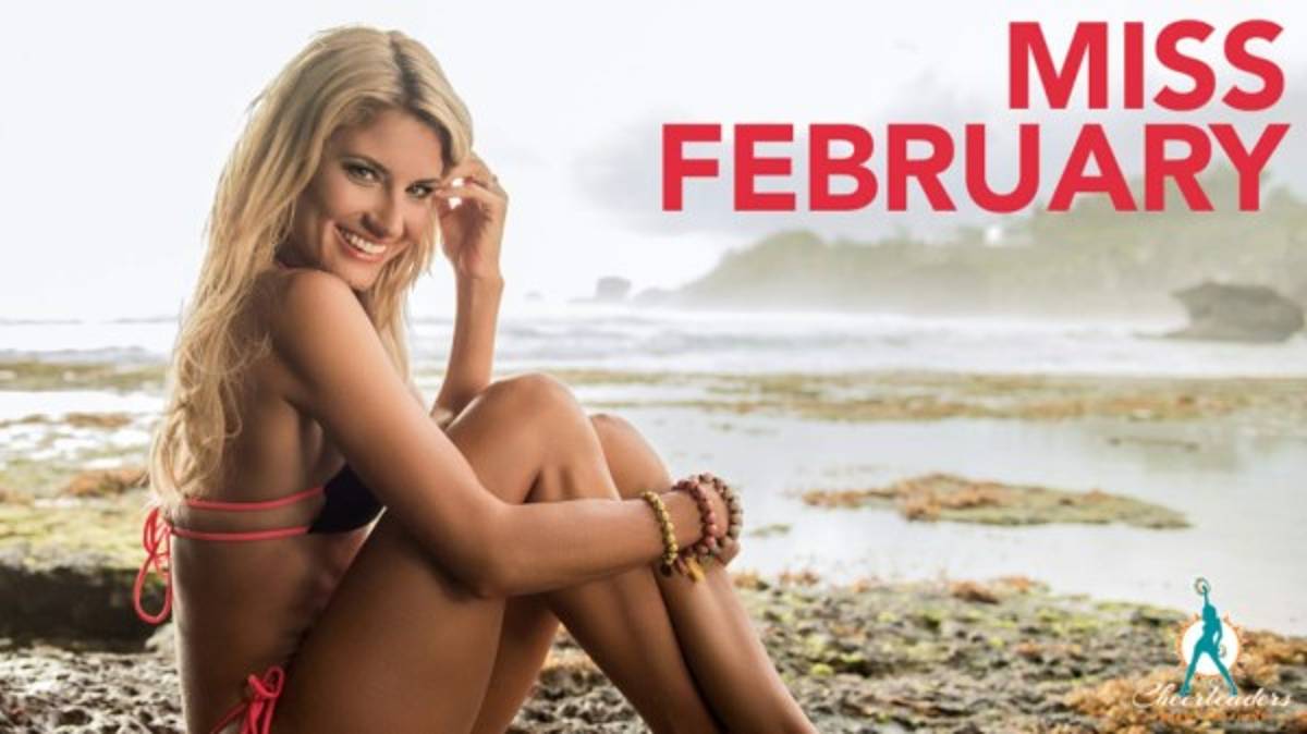 Cheerleaders de los Miami Dolphins presentan su calendario