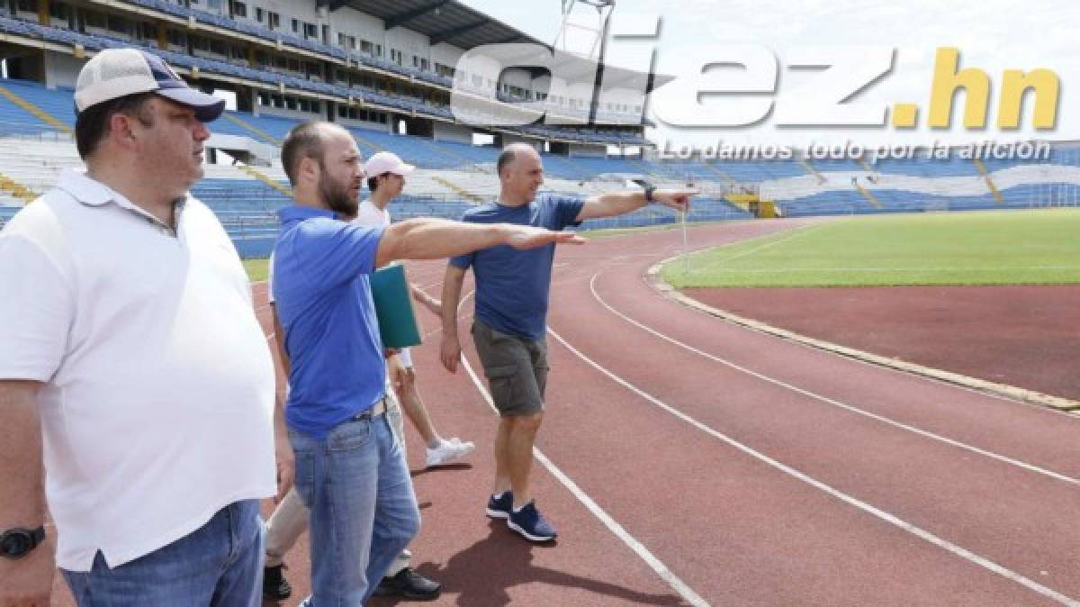 Por dentro y por fuera, así fue el amplio recorrido de Fabián Coito al estadio Olímpico