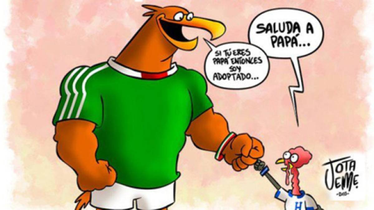 Envíanos tu fotomontaje del juego Honduras-México