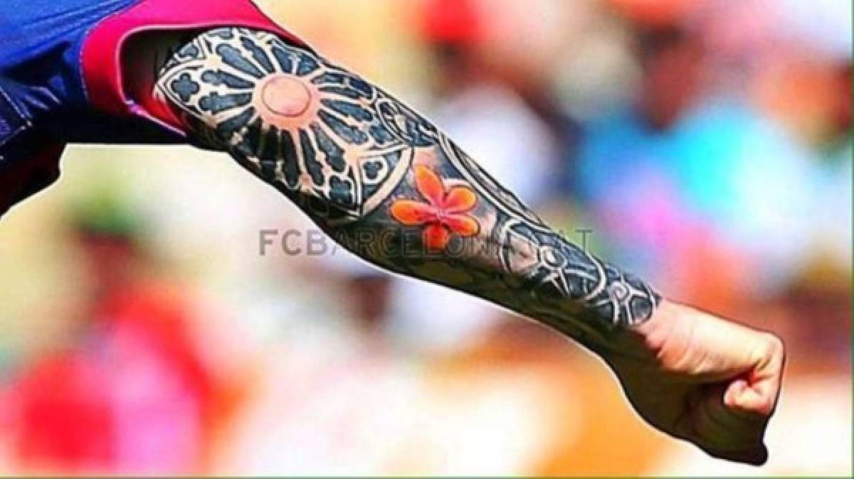 FOTOS: Todos los tatuajes del argentino Lionel Messi