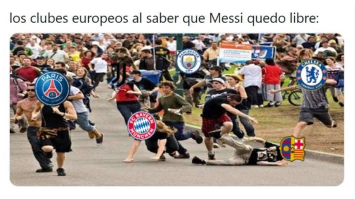 No perdonan: Los memes hacen pedazos a Barcelona y Laporta luego de que Messi quedara sin contrato