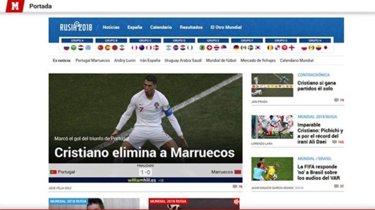 'San Cristiano Ronaldo', otra vez CR7 se lleva elogios de la prensa mundial