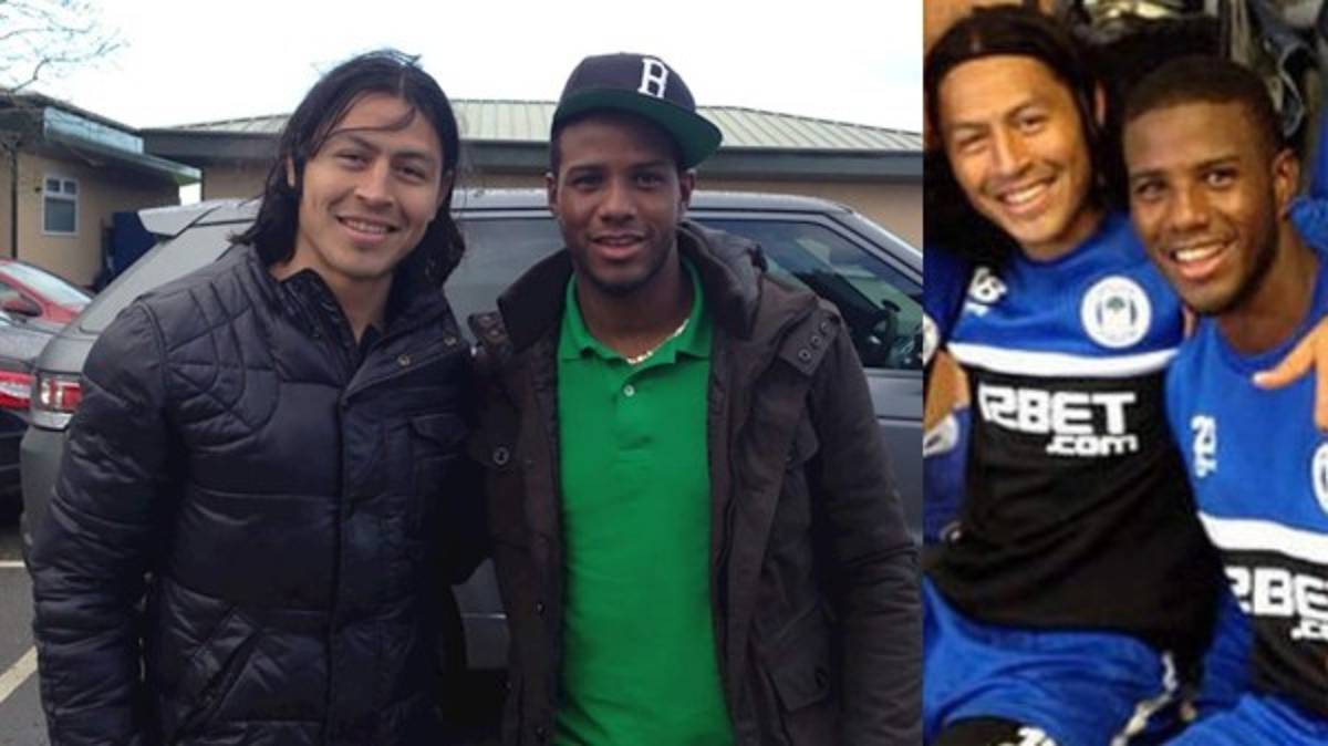 Estos son los hondureños que han compartido club en el extranjero