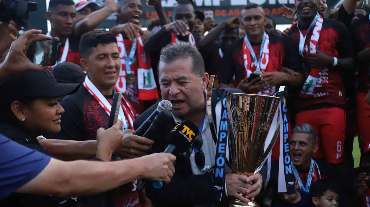 ¡Celebración y lágrimas! CD Choloma festeja por todo lo alto volver a la primera división de Honduras