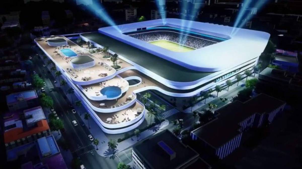 El estadio de 'Champions' que va a construir el Marbella FC: Centro comercial y hasta piscina