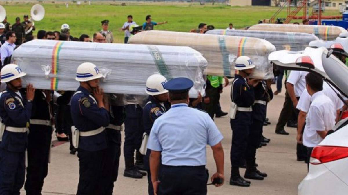 ¡Durísimo! Las imágenes de la repatriación de jugadores del Chapecoense