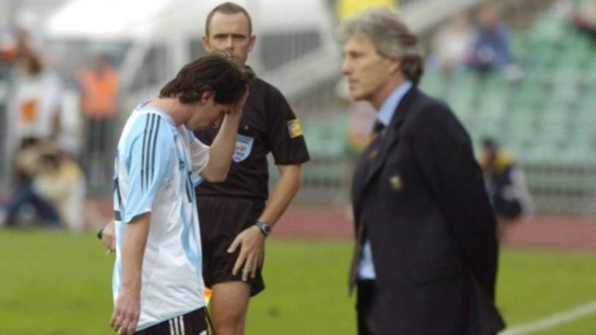 Las fotografías de Lionel Messi en su debut con Argentina ante Hungría