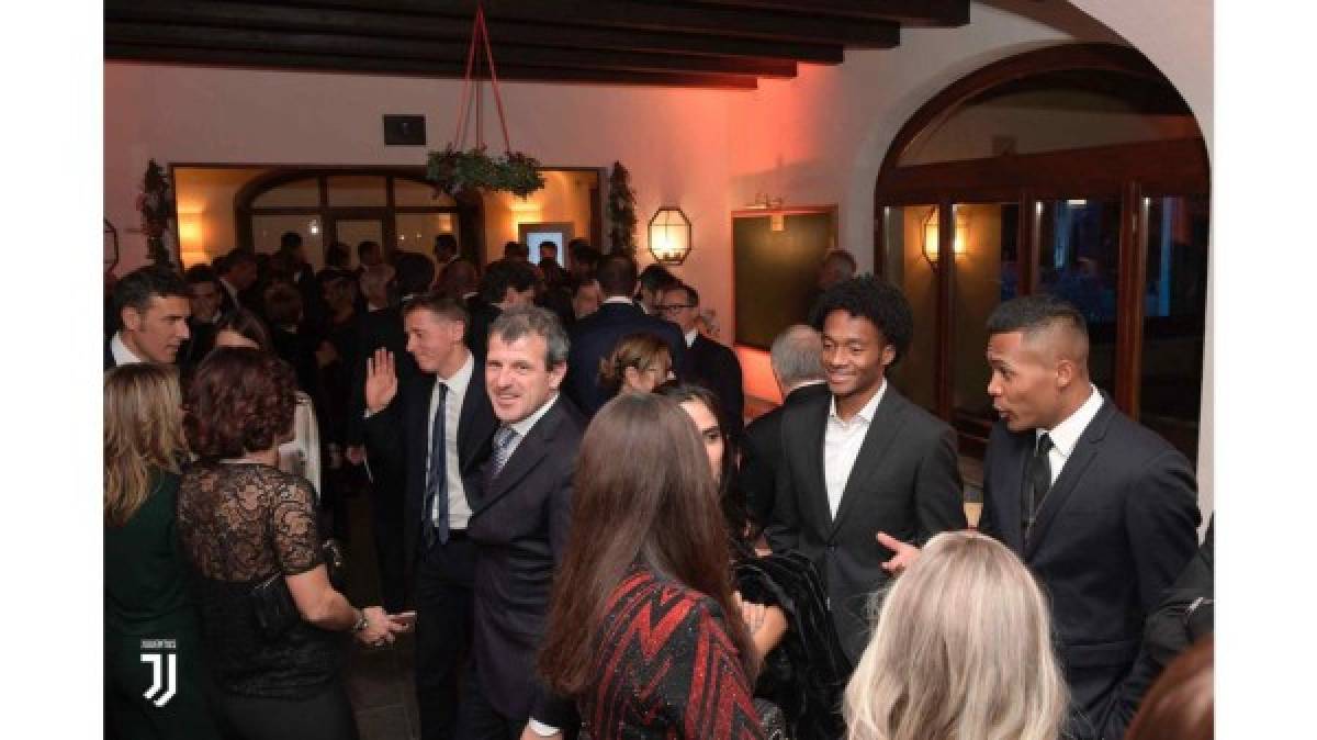 Todos en la mesa de Cristiano Ronaldo: Así fue la elegante cena de navidad de la Juventus