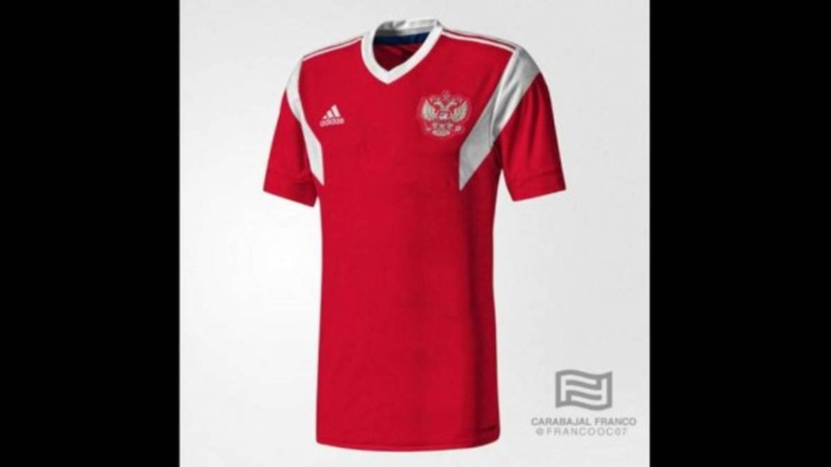 Las camisetas que se han filtrado de selecciones rumbo a Rusia 2018