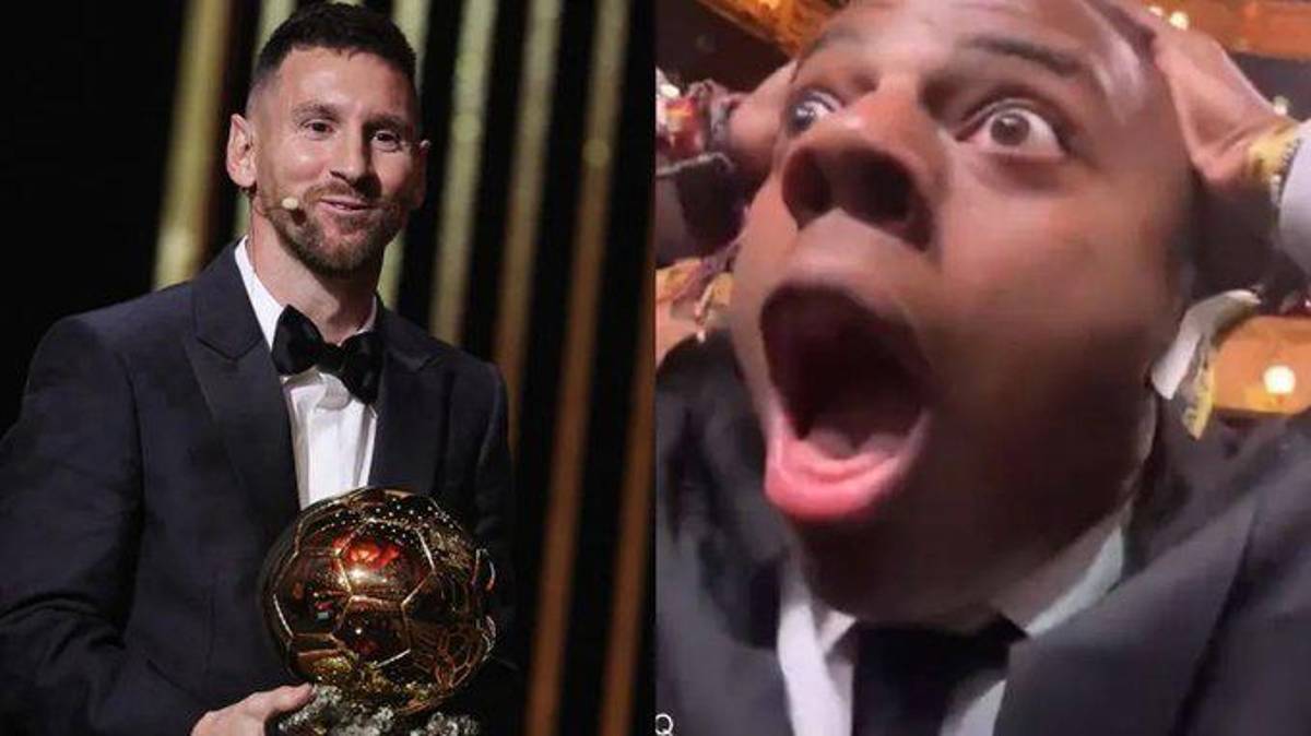 No se olvidaron de Cristiano Ronaldo: Así fueron los jocosos memes de Messi en la gala del balón de Oro 2023