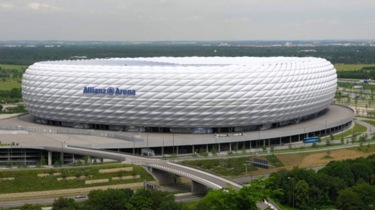 El Allianz Arena de Múnich es el único estadio europeo entre los cinco más caros del mundo.